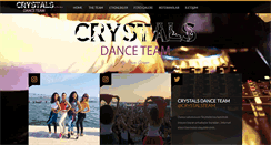 Desktop Screenshot of crystalsdance.com